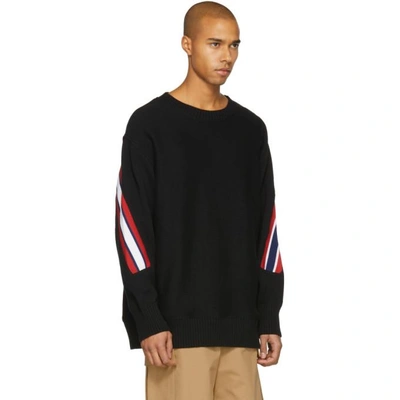 Facetasm Black Xxl Back Rib Sweatshirt | ModeSens