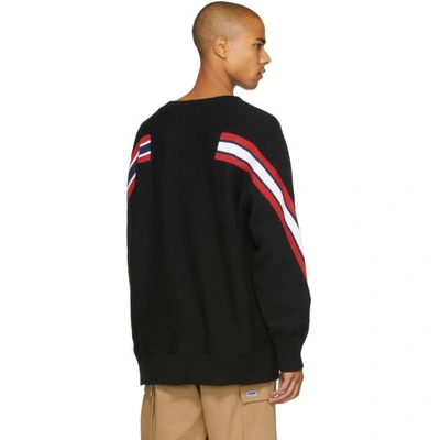 Black Xxl Back Rib Sweatshirt