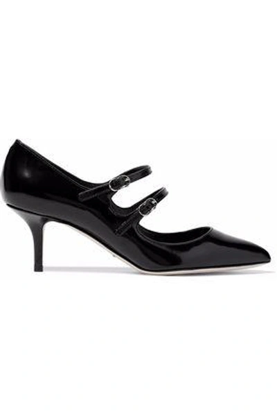 Shop Dolce & Gabbana Woman Patent-leather Pumps Black