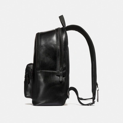 Shop Coach Academy Backpack - Men's In Black/matte Black