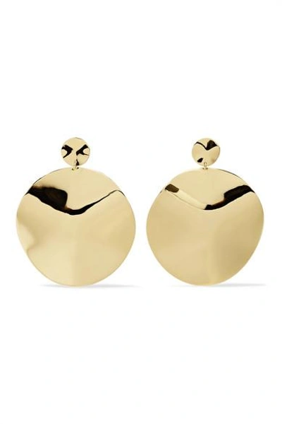 Shop Ippolita Classico Snowman 18-karat Gold Earrings