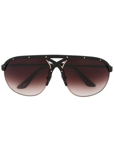 Shop Frency & Mercury Voracious Sunglasses In Black