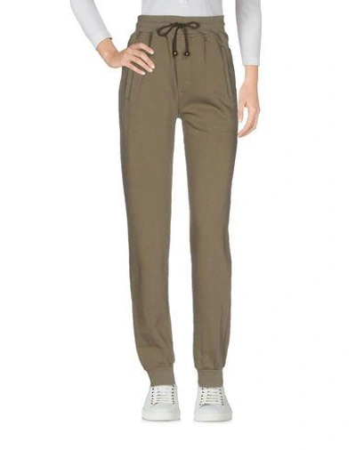 Shop Mr & Mrs Italy Casual Pants In Military Green