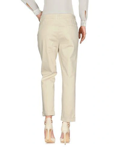 Shop Brunello Cucinelli Casual Pants In Light Grey