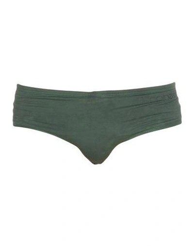 Shop Happiness Swim Briefs In Military Green