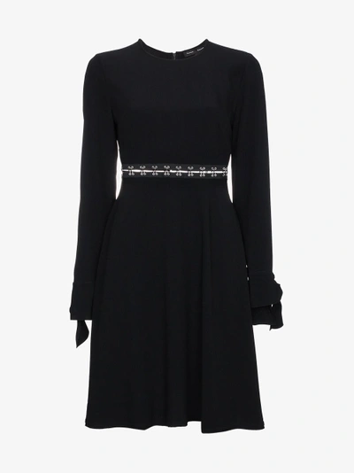 Shop Proenza Schouler Black Stitch Mini Dress
