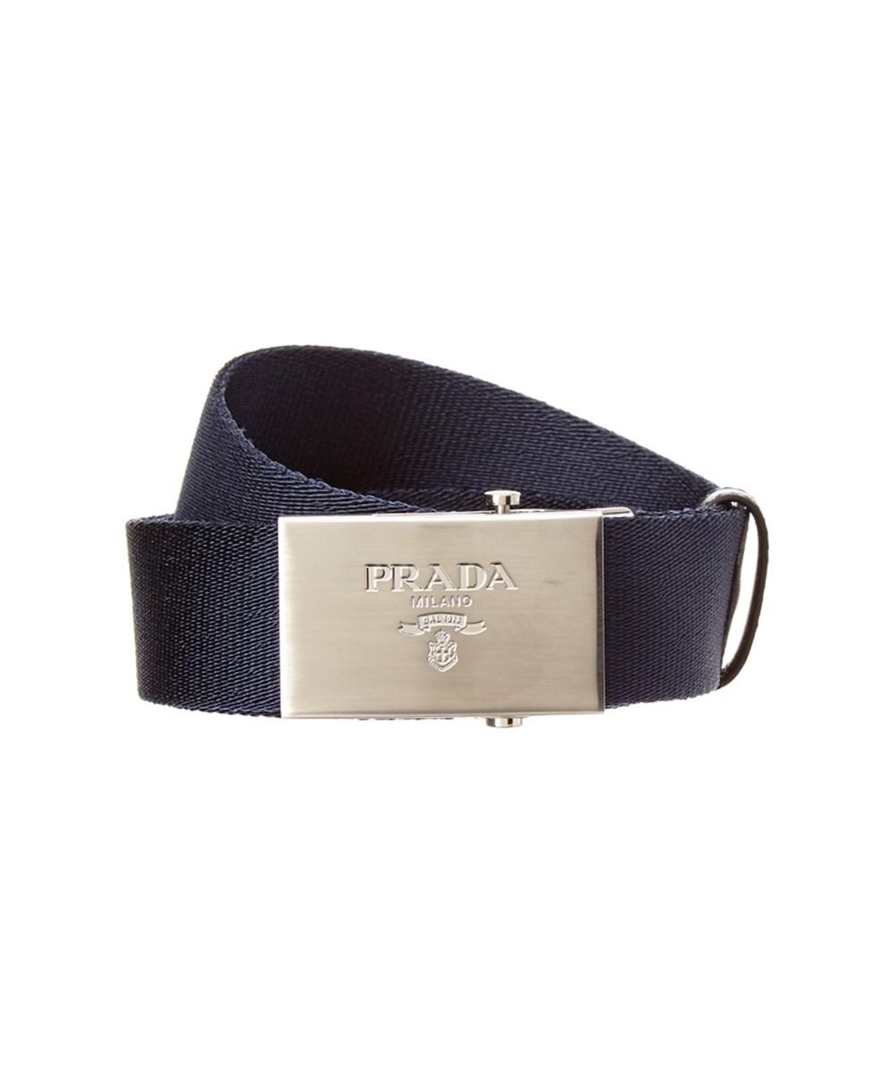 prada fabric belt