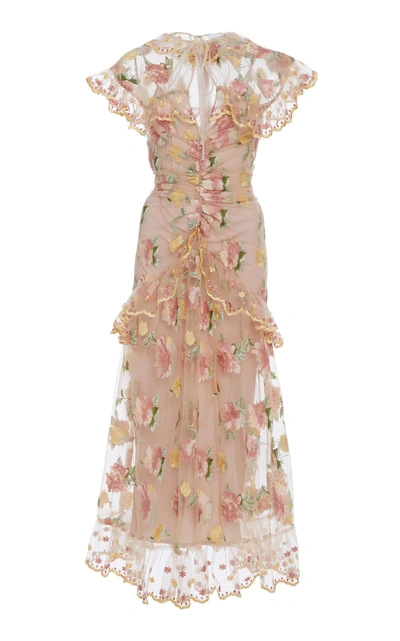 Shop Alice Mccall Floating Delicately Dress In Floral