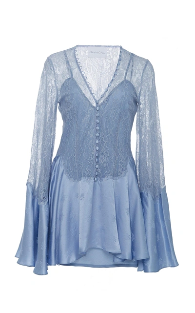 Shop Alice Mccall I Am Love Dress In Blue