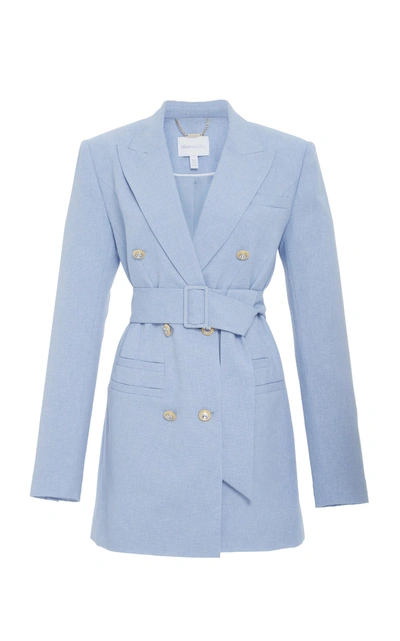 Shop Alice Mccall That's All Coat In Blue