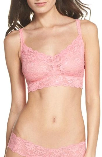 Shop Cosabella 'never Say Never Sweetie' Bralette In Moroccan Rose