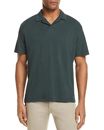 Shop Theory Willem Short Sleeve Polo Shirt In Spruce