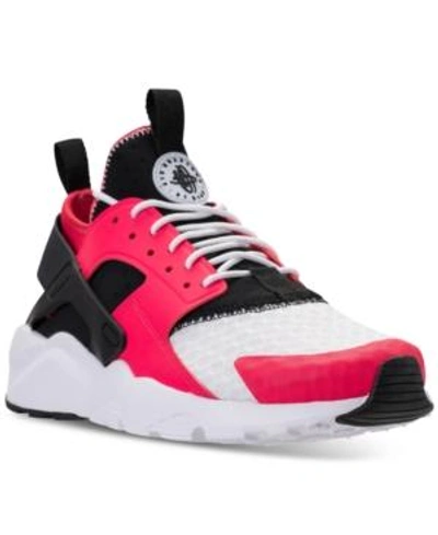 Nike Men's Air Huarache Run Ultra Running Sneakers From Finish Line In Siren  Red/black-white-ant | ModeSens