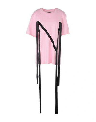 Shop Nicopanda T-shirts In Pink