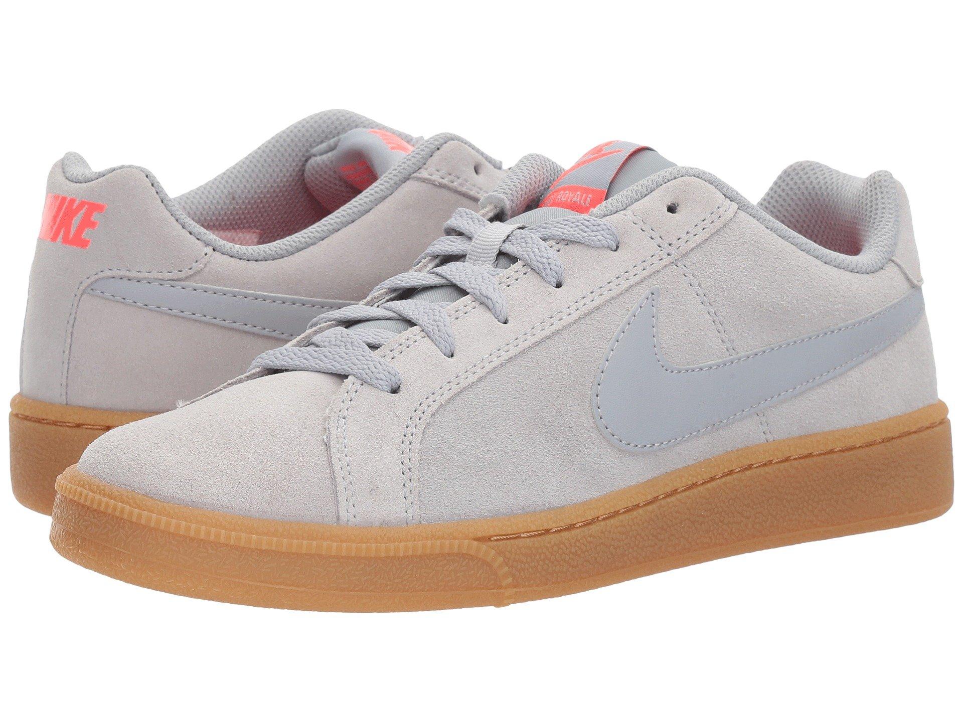 nike court royale grey suede