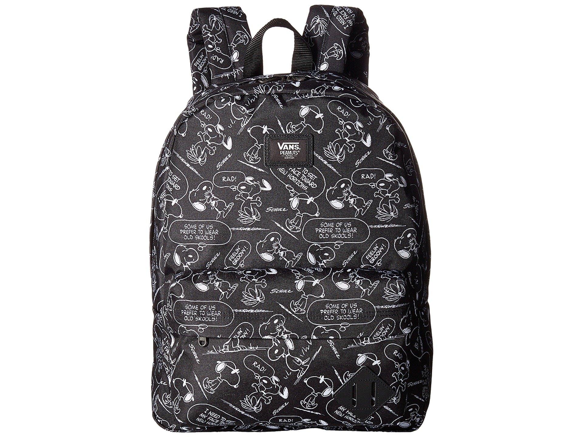 vans old skool peanuts backpack
