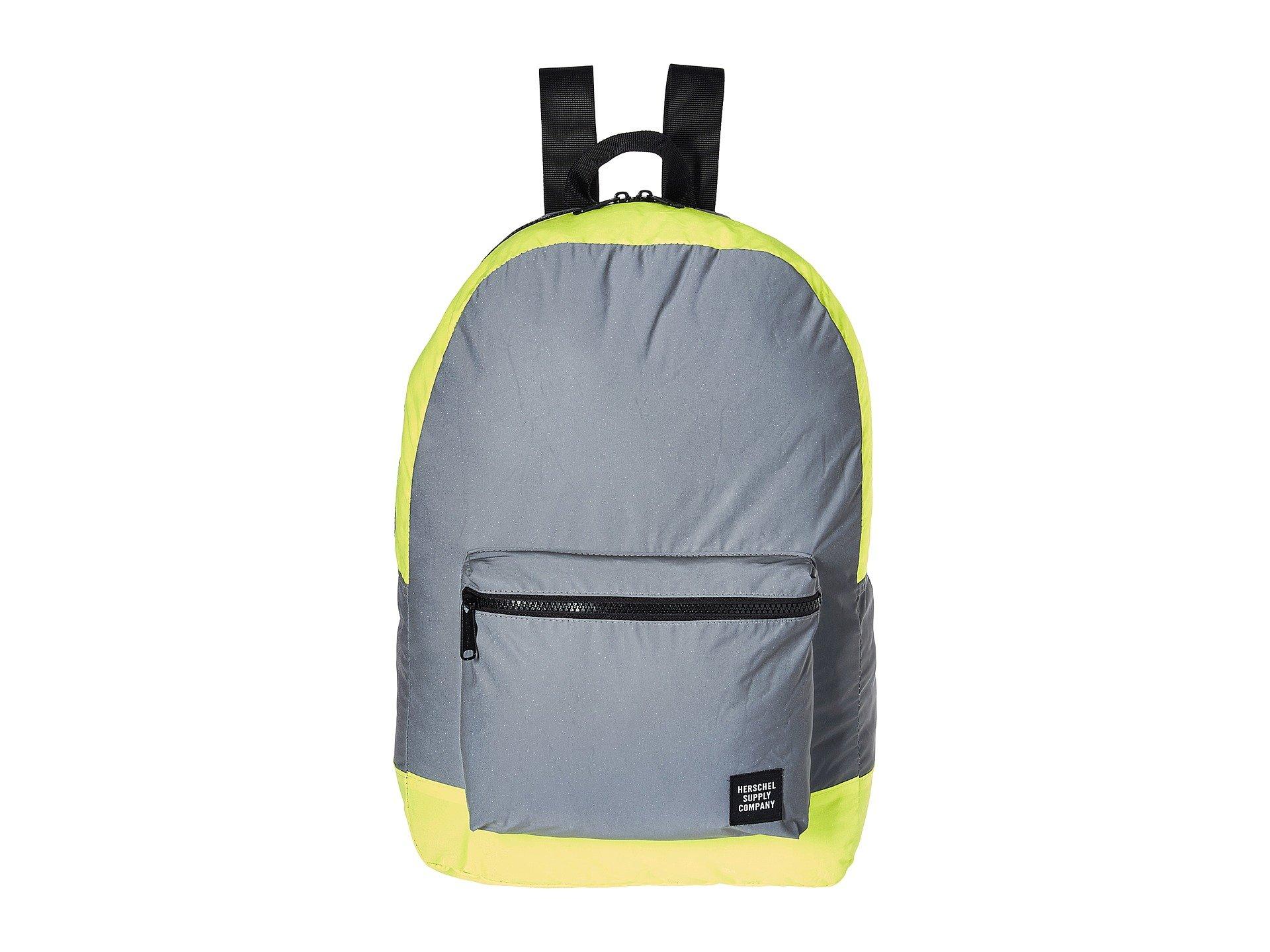 herschel packable daypack reflective