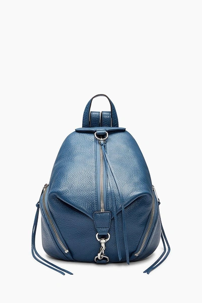 Shop Rebecca Minkoff Ocatavio Blue Medium Julian Backpack |  In Octavio