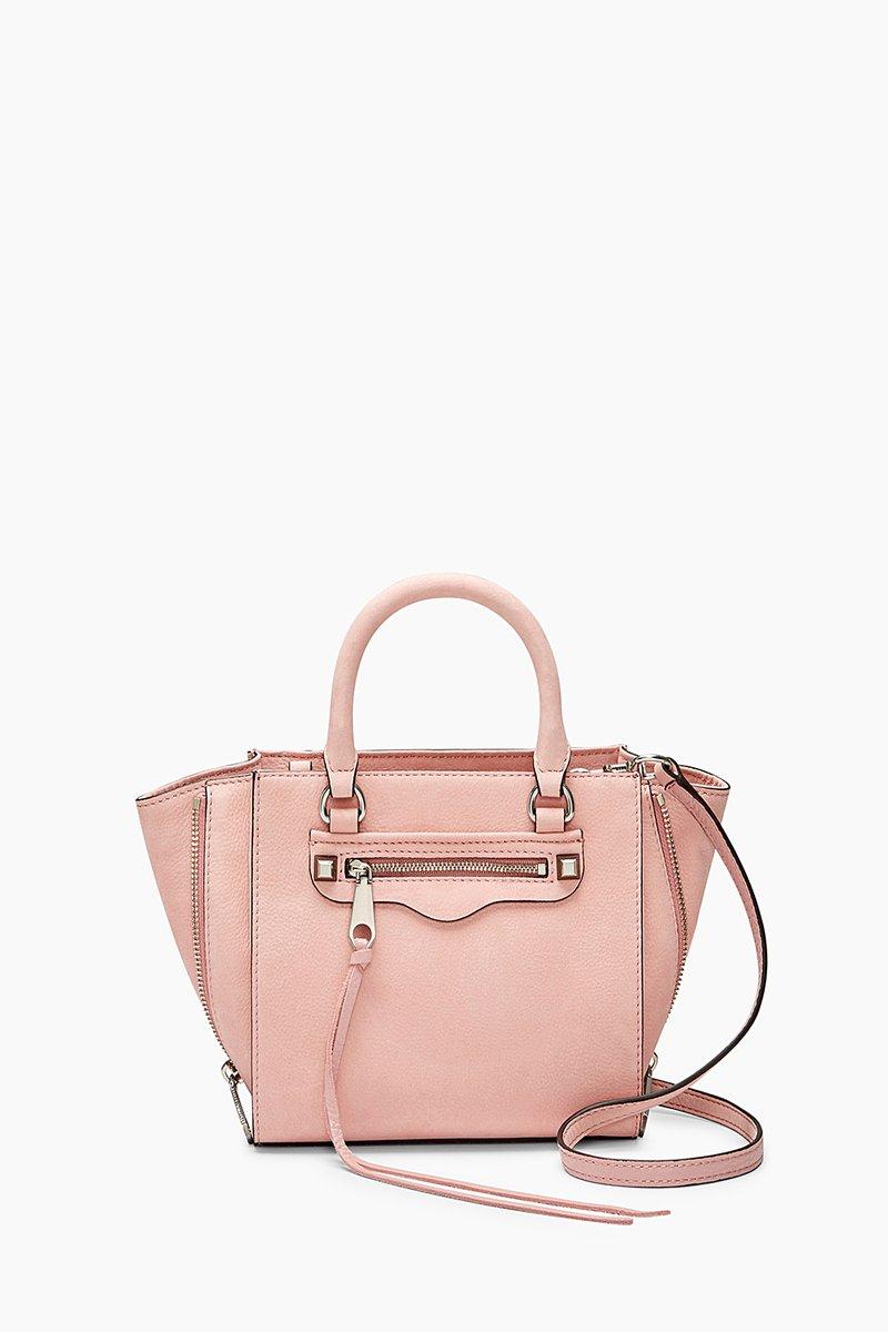 rebecca minkoff side zip mini regan tote