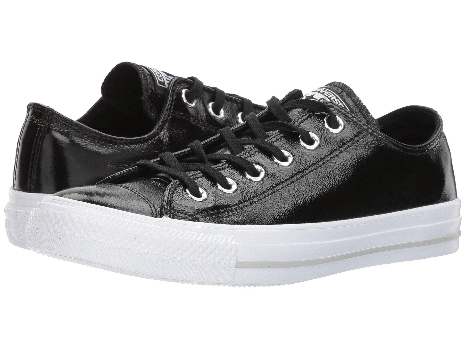 converse chuck taylor leather ox black