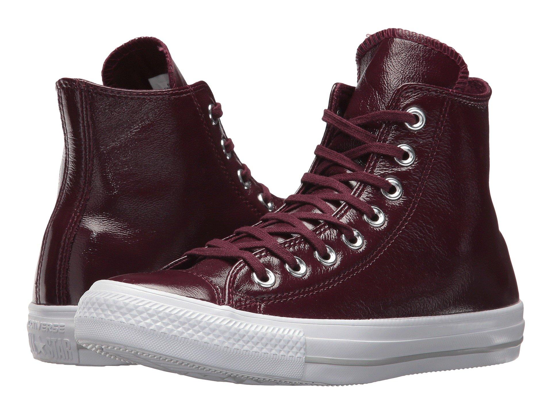 patent leather chuck taylors