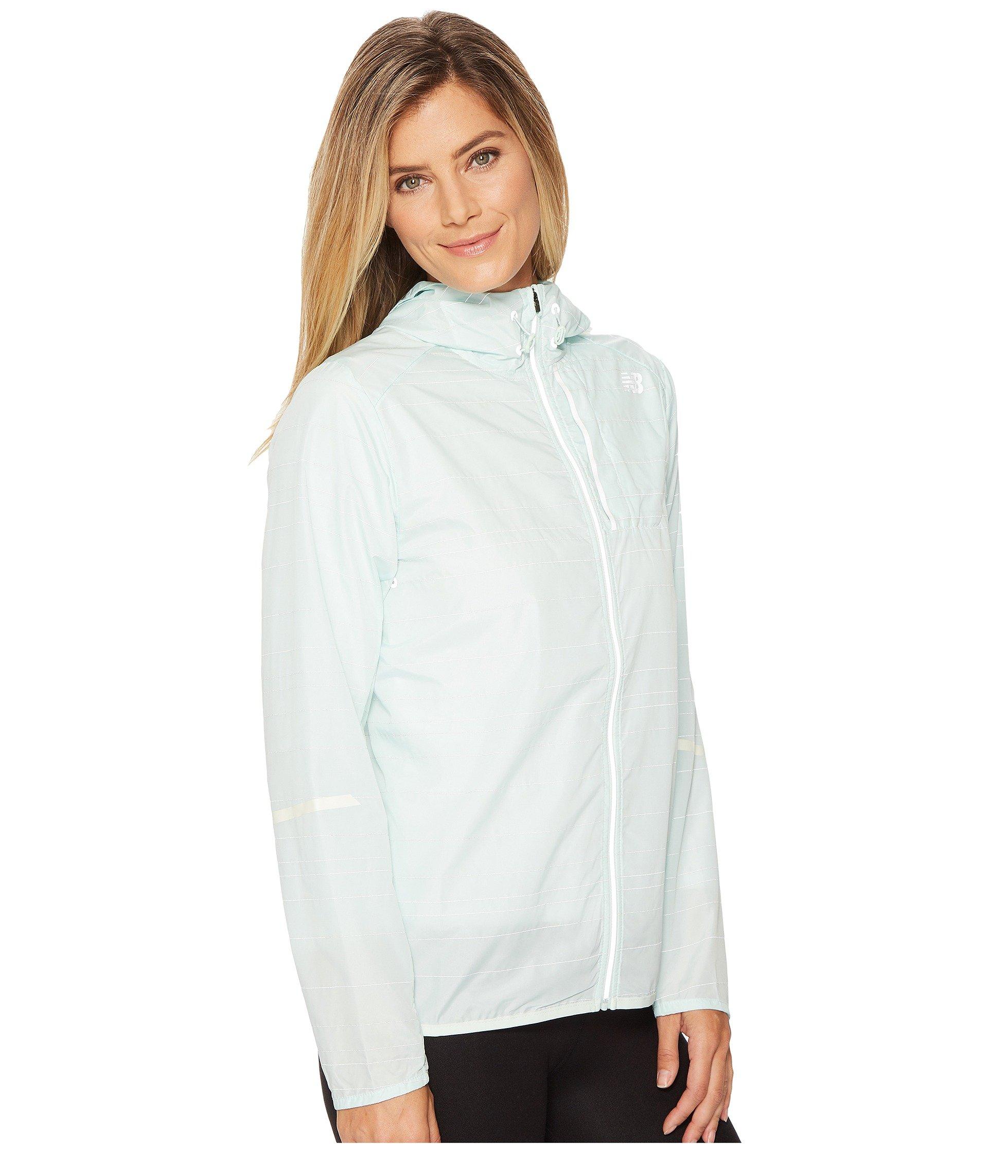 new balance reflective packable jacket