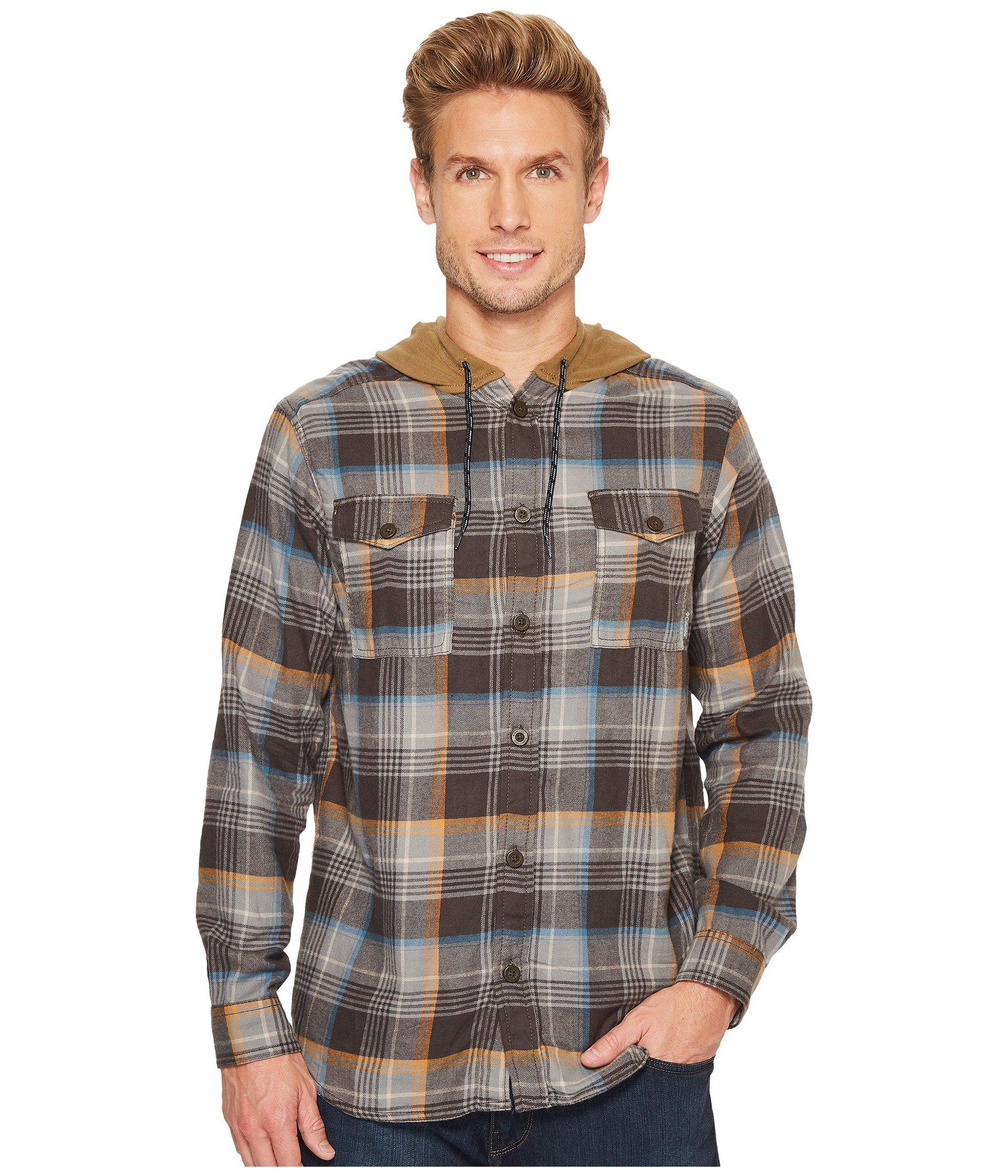 COLUMBIA Men's Flare Gun Flannel Hoodie Eastern Mountain