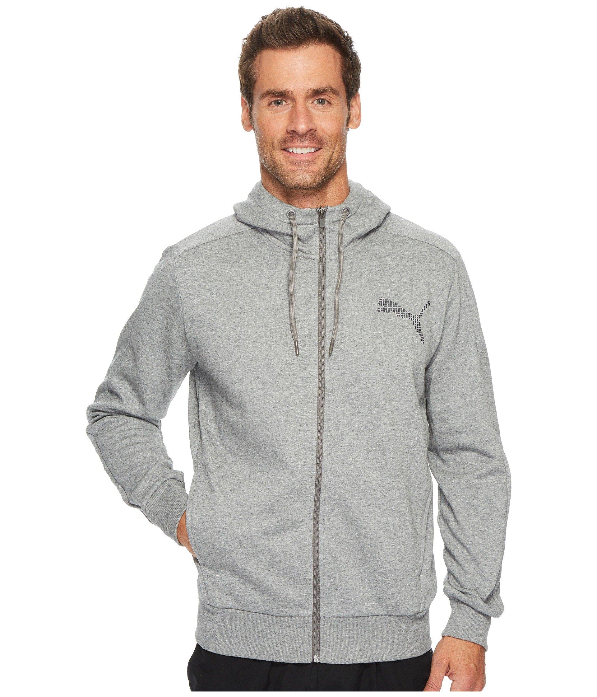 Puma P48 Core Full Zip Hoodie In Medium 