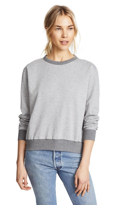 Shop Sincerely Jules Harlow Sweater In Grey Melange