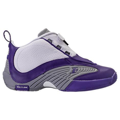 purple reebok basketball shoes