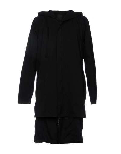 Shop Thom Krom Man Overcoat & Trench Coat Black Size M Cotton