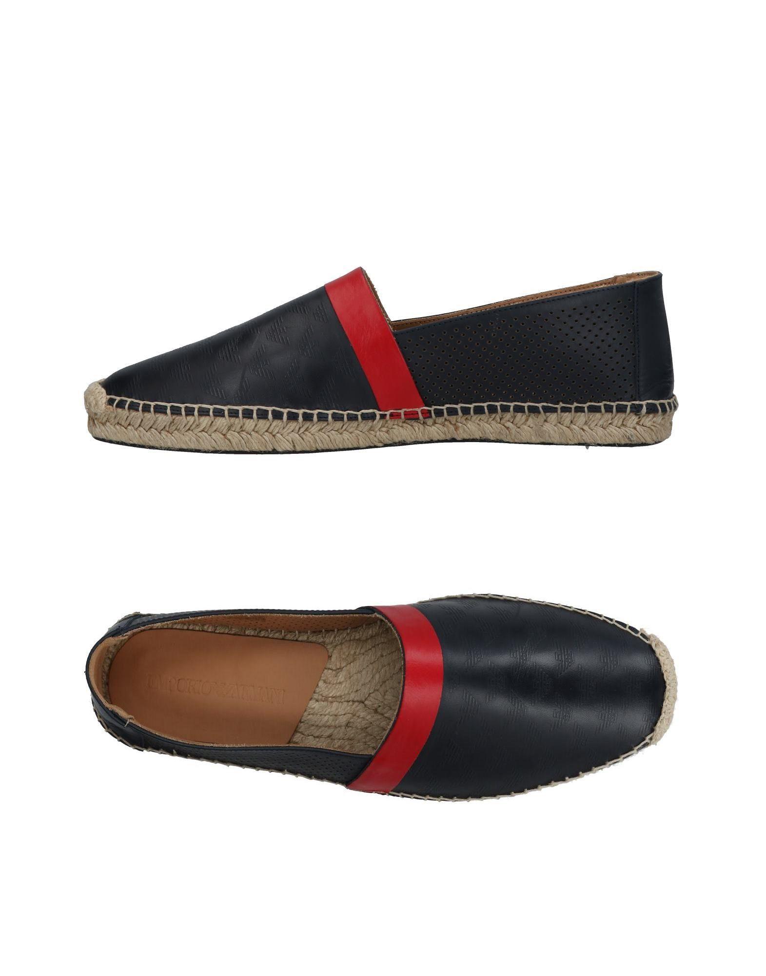 Emporio Armani Espadrilles In Dark Blue | ModeSens