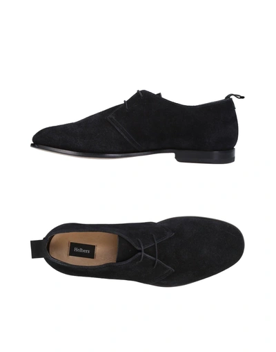 Shop Helbers Laced Shoes In Black