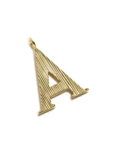 Shop Chloé Initial Charm In Letter A