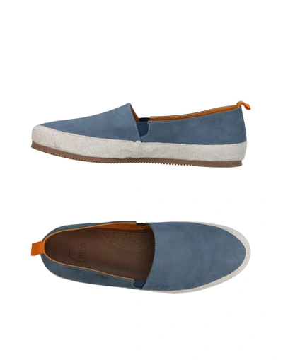 Shop Mulo Sneakers In Slate Blue