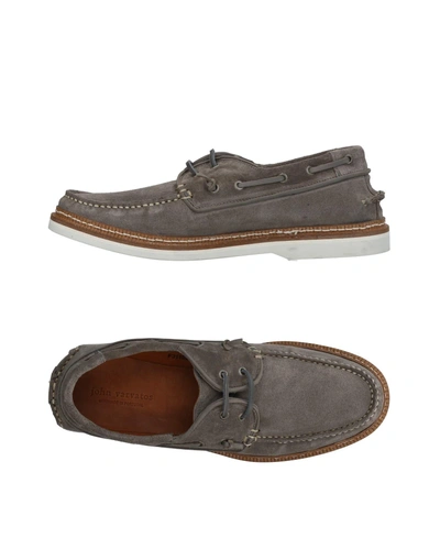 Shop John Varvatos Loafers In Grey