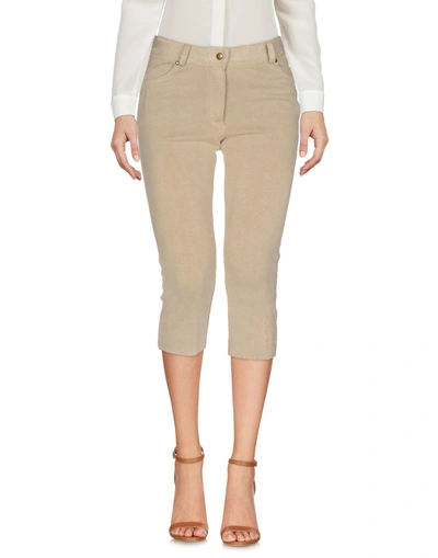 Shop Ermanno Scervino Woman Pants Sand Size 6 Cotton In Beige