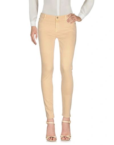 Shop 7 For All Mankind Casual Pants In Sand