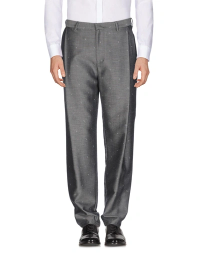 Shop Emporio Armani Casual Pants In Grey