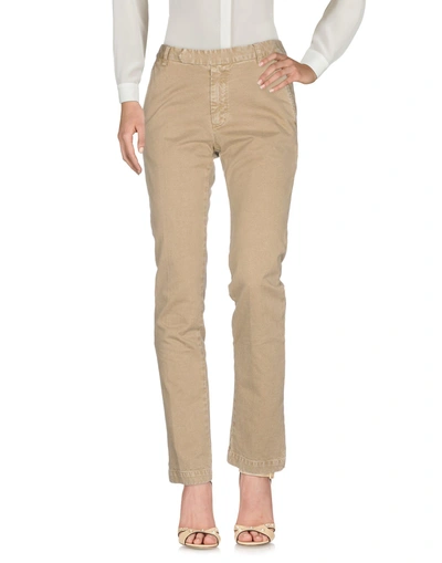 Shop Original Vintage Style Casual Pants In Sand