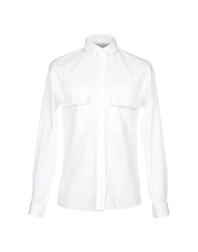 Shop Public School Solid Color Shirt In White