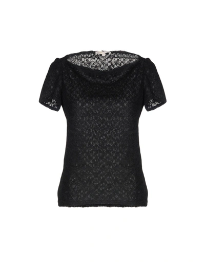 Shop Maje Blouse In Black