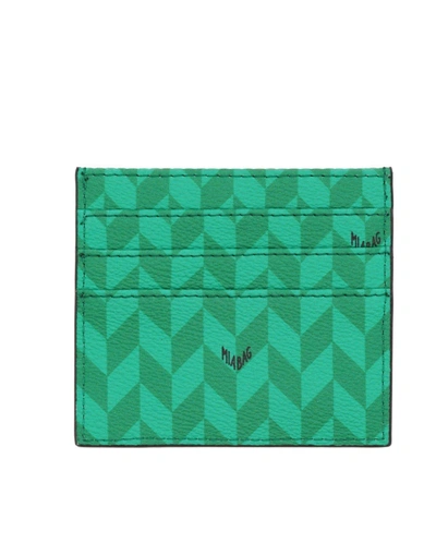 Shop Mia Bag Document Holder In Green