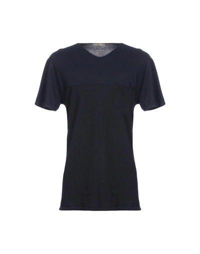 Shop Boglioli T-shirt In Dark Blue