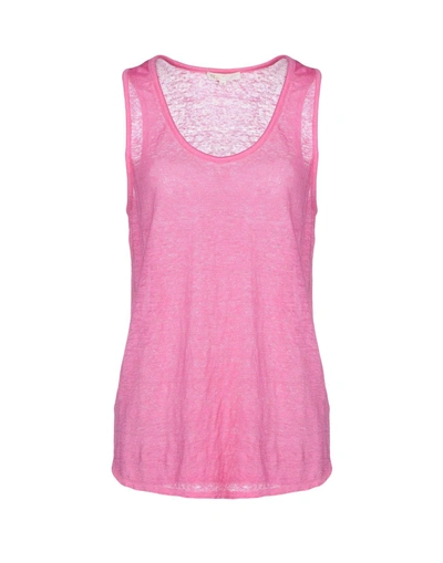 Shop Maje Tank Top In Pink