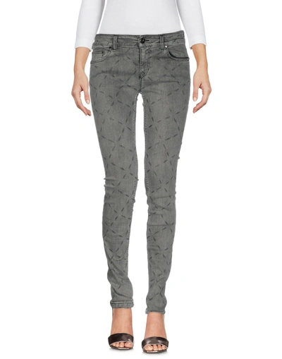 Shop Emporio Armani Denim Pants In Grey