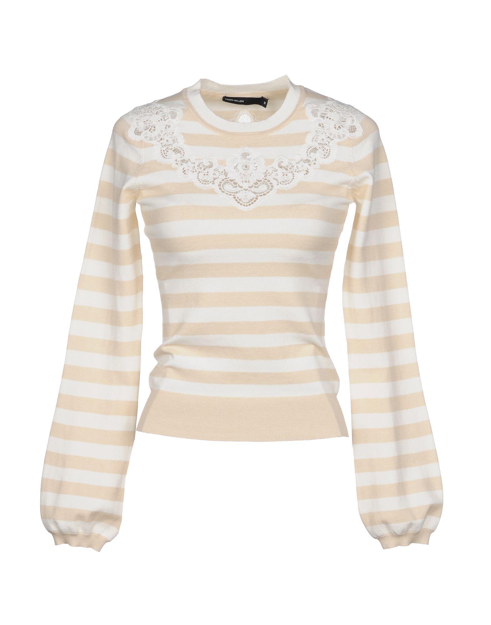 Karen Millen Sweater In Beige | ModeSens