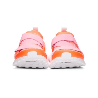 Shop Adidas By Stella Mccartney Pink And Orange Ultraboost X Sneakers In Pink/orange