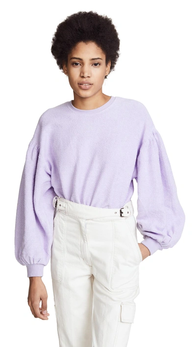 Shop Free People Sleeves Like These Pullover In Lilac