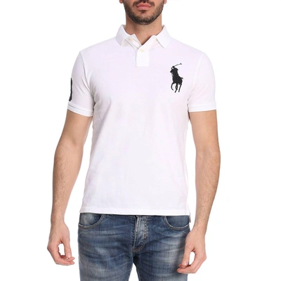 Shop Polo Ralph Lauren T-shirt T-shirt Men  In White